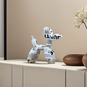 Sculpture Chien Ballon Mignon