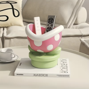 Vase en résine en forme de fleur – Décoratif et Multifonction