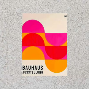 Affiche Bauhaus Ausstellung