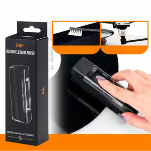 Kit de Nettoyage Disques Vinyles 3-en-1